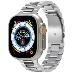 Spigen Modern Fit 316L juostelė, sidabrinė - Apple Watch 49mm/45mm/44mm/42mm