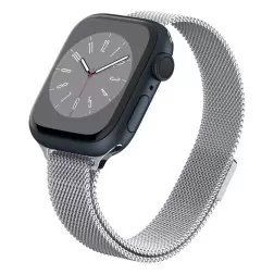 Spigen Metal Fit, sidabrinis - Apple Watch 41mm/40mm/38mm