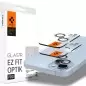 Spigen Glass tR EZ Fit Optik Pro 2 Pack, blue - iPhone 15/15 Plus/14/14 Plus