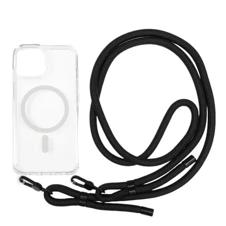 Mobile Origin Lanyard MagSafe Case, clear - iPhone 14