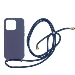 Mobile Origin Lanyard dėklas, mėlynas - iPhone 15 Pro