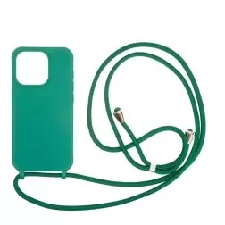 Mobile Origin Lanyard Dėklas, tamsiai žalias - iPhone 15 Pro