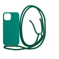Mobile Origin Lanyardo dėklas, tamsiai žalias - iPhone 15