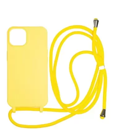 Mobile Origin Maciņš ar siksniņu, dzeltens - iPhone 14