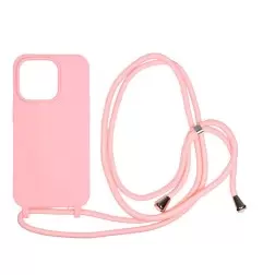 Mobile Origin Lanyard Case, rožinė - iPhone 14 Pro