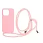 Mobile Origin Lanyard Case, pink - iPhone 14 Pro