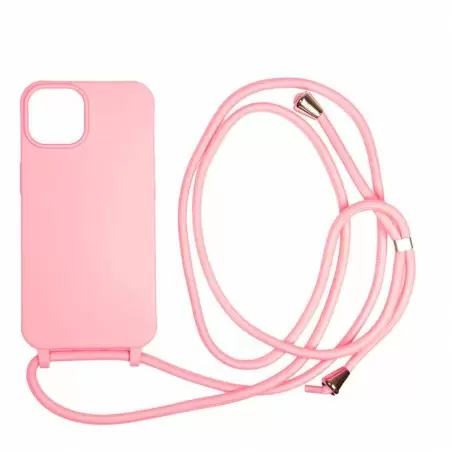 Mobile Origin Lanyard Case, pink - iPhone 14