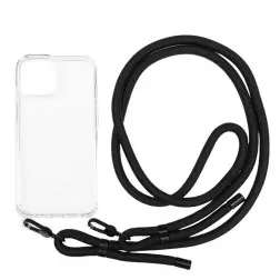 Mobile Origin Maciņš ar siksniņu, caurspīdīgs - iPhone 14