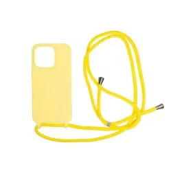 Mobile Origin Lanyard Case, geltona - iPhone 14 Pro