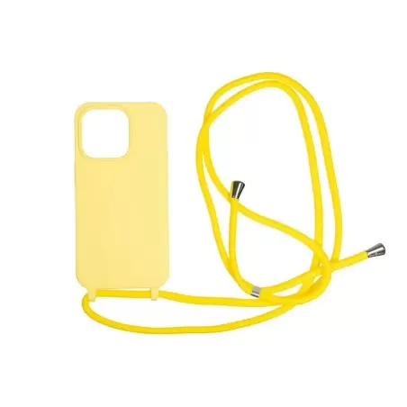 Mobile Origin Lanyard Case, yellow - iPhone 14 Pro