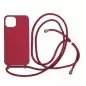 Mobile Origin Lanyard Case, cherry - iPhone 14