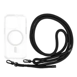 Mobile Origin Lanyard MagSafe dėklas, skaidrus - iPhone 14 Pro
