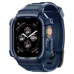 Spigen Rugged Armor Pro, tamsiai mėlyna - Apple Watch Ultra 2/1 49mm