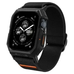 Spigen Lite Fit Pro, matinė juoda - Apple Watch 45mm/44mm