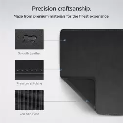 Spigen DeskPad LD302, juodas