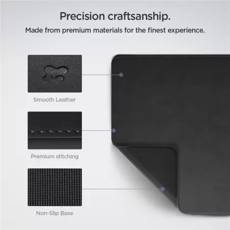 Spigen DeskPad LD302, juodas