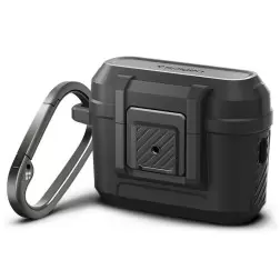 Spigen Lock Fit, matinė juoda - AirPods Pro 2