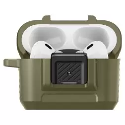 Spigen Lock Fit, vintage khaki - AirPods Pro 2