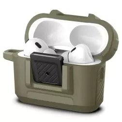 Spigen Lock Fit, vintage khaki - AirPods Pro 2