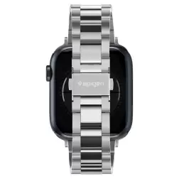 Spigen Modern Fit žiūrėti dirželį, sidabrinis - Apple Watch 42mm/41mm/40mm/38mm