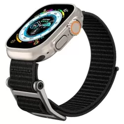 Spigen DuraPro Flex, juoda - Apple Watch 49mm/46mm/45mm/44mm/42mm
