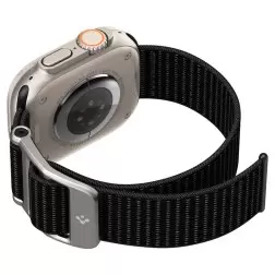 Spigen DuraPro Flex, juoda - Apple Watch 49mm/46mm/45mm/44mm/42mm