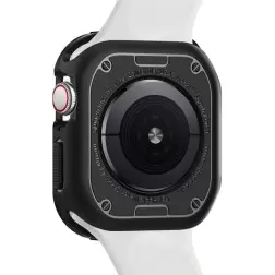 Spigen Rugged Armor, juoda - Apple Watch 9/8/7 (41mm)/6/SE/5/4 (40mm)