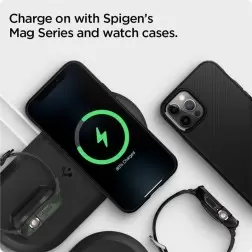 Spigen Magsafe Charger & Apple watch stand 2 in 1 Mag Fit Duo, black