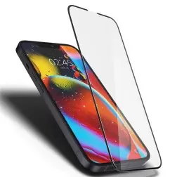 Spigen tR Slim HD, must, 1 tk - iPhone 13 mini