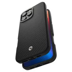Spigen Enzo Aramidas, juoda natūrali - iPhone 6.9" 2024