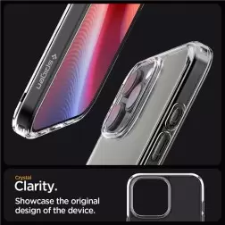 Spigen Crystal Hybrid, crystal clear - iPhone 16 Pro