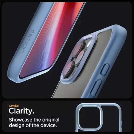 Spigen Crystal Hybrid, sierra blue - iPhone 6.9" 2024