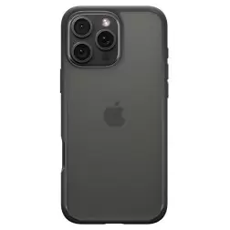 Spigen Crystal Hybrid, matinis juodas - iPhone 6.9" 2024