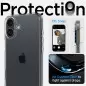 Spigen Crystal Hybrid, crystal clear - iPhone 16 Plus