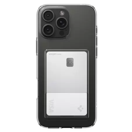 Spigen Crystal Slot, crystal clear - iPhone 16 Pro