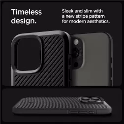 Spigen Core Armor, matinis juodas - iPhone 6.3" 2024