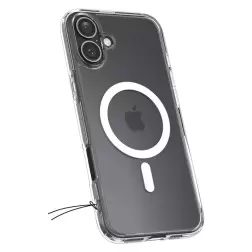 Spigen Crystal Hybrid MagSafe, balta - iPhone 6.1" 2024