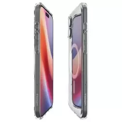 Spigen Crystal Hybrid MagSafe, balta - iPhone 6.1" 2024