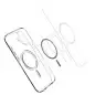 Spigen Crystal Hybrid MagSafe, white - iPhone 16