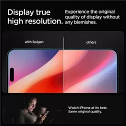 Spigen Glass tR EZ Fit 2 Pack, transparency - iPhone 16 Pro Max