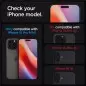 Spigen Glass tR EZ Fit 2 Pack, transparency - iPhone 16 Pro Max Spigen Glass tR EZ Fit 2 Pack, transparency - iPhone 16 Pro Max