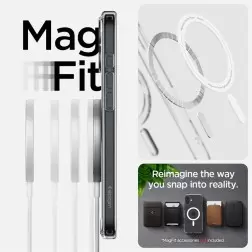 Spigen Ultra Hybrid MagSafe, baltas - iPhone 6.7" 2024
