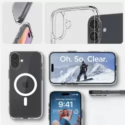 Spigen Ultra Hybrid MagSafe, white - iPhone 6.7" 2024