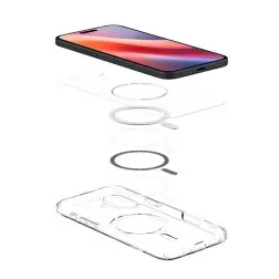 Spigen Ultra Hybrid MagSafe, baltas - iPhone 6.7" 2024