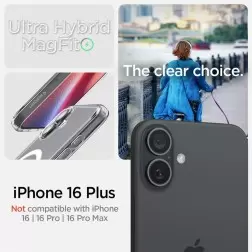 Spigen Ultra Hybrid MagSafe, valge - iPhone 6,7" 2024