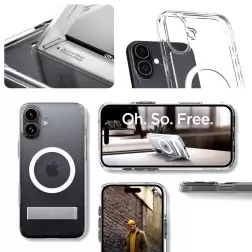 Spigen Ultra Hybrid s MagSafe, kristalas aišku - iPhone 6.1" 2024