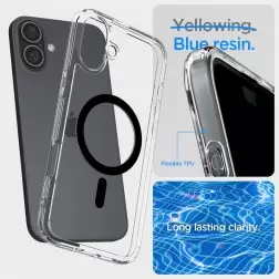 Spigen Ultra Hybrid MagSafe, black - iPhone 16 Plus
