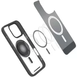 Spigen Ultra Hybrid MagSafe, klasikinė juoda - iPhone 6.3" 2024