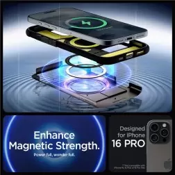 Spigen Slim Armor MagSafe, šaunametalis - iPhone 6.3" 2024