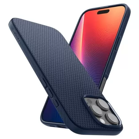 Spigen Liquid Air, navy blue - iPhone 16 Pro Max